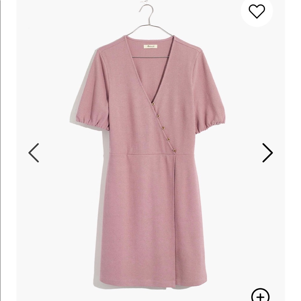 Madewell Cross-Front Button Dress *NEW/NEVER WORN*